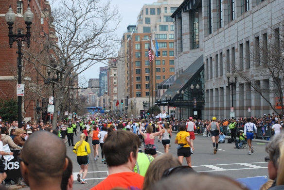 2011 Boston Marathon Finish Line
