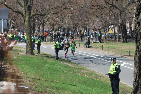 The Front Runners of the 2011 Boston Marathon